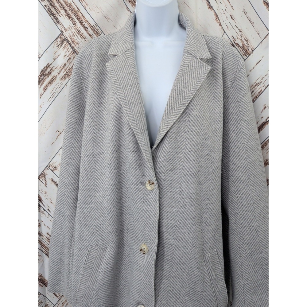 Anthropologie Maeve Chevron-Knit Car Coat - Picture 3 of 8